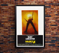 Valdez Is Coming 1971 - Burt Lancaster - Belgium - Classic Movie Poster