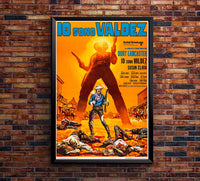 Valdez Is Coming 1971 - Burt Lancaster - Italy - Classic Movie Poster