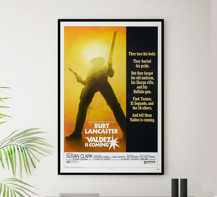 Valdez Is Coming 1971 - Burt Lancaster - US - Classic Movie Poster