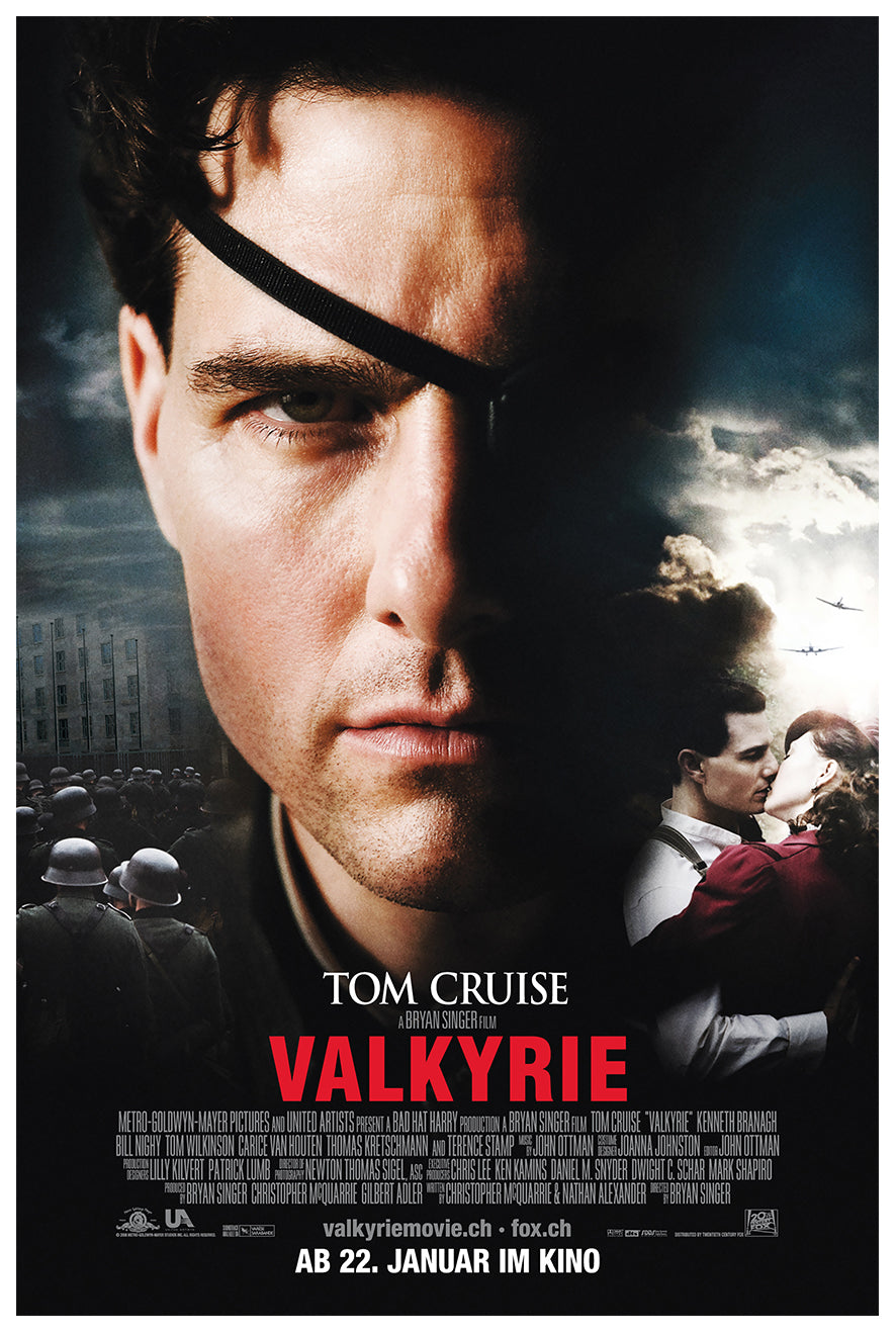 Valkyrie 2008 - Switzerland - Classic Movie Poster