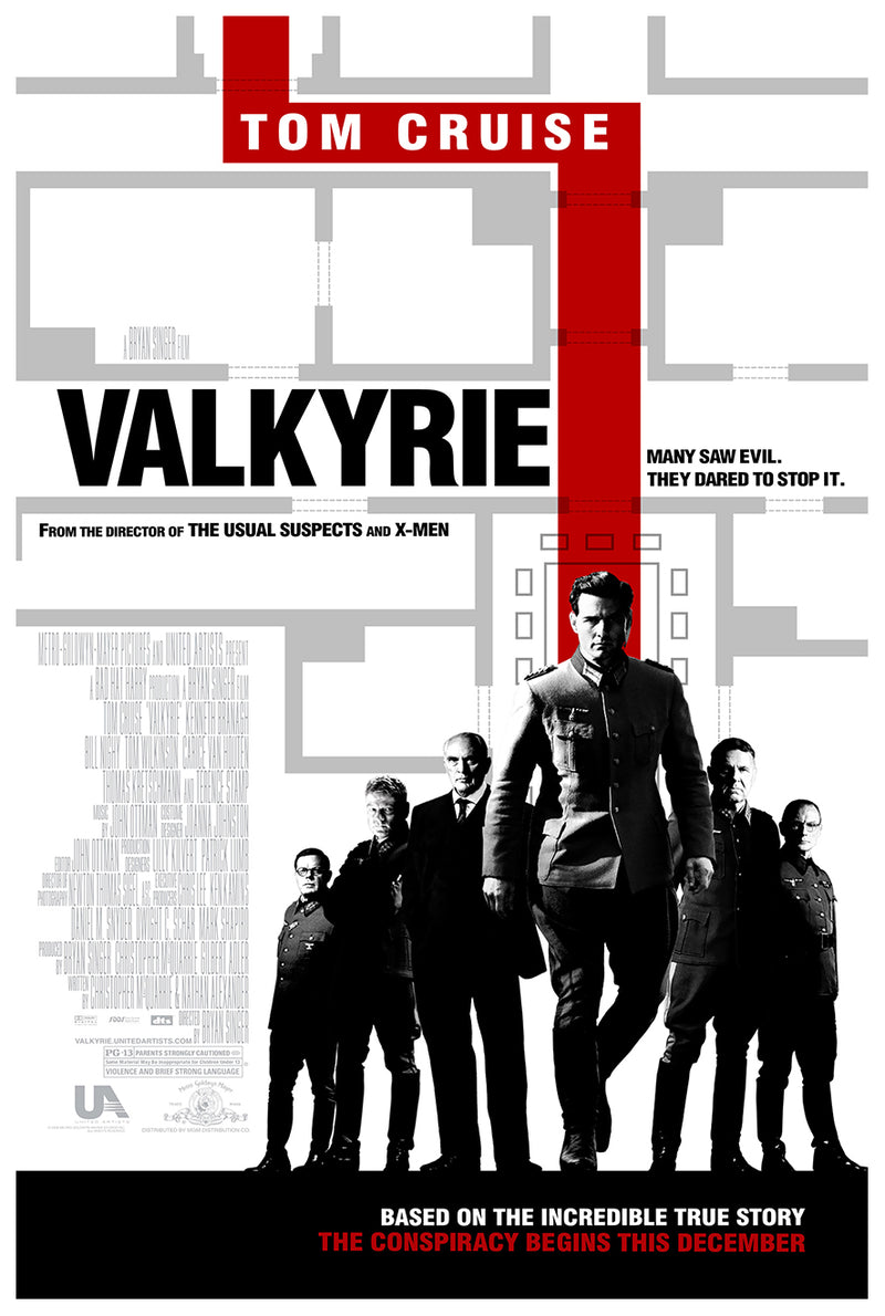 Valkyrie 2008 - Classic Movie Poster