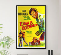 Vengeance Valley 1951 - Burt Lancaster - Argentina - Classic Movie Poster