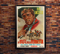 Vengeance Valley 1951 - Burt Lancaster - Italy - Classic Movie Poster