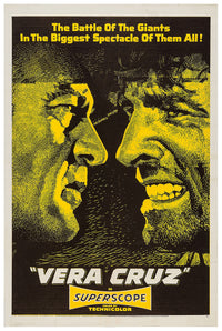 Vera Cruz 1954 - Burt Lancaster - US (2) - Classic Movie Poster