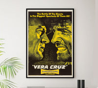Vera Cruz 1954 - Burt Lancaster - US (2) - Classic Movie Poster