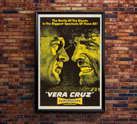 Vera Cruz 1954 - Burt Lancaster - US (2) - Classic Movie Poster