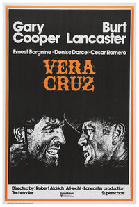 Vera Cruz 1954 - Charles Bronson - South Africa - Classic Movie Poster