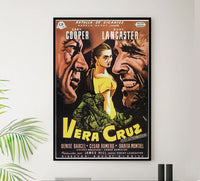 Vera Cruz 1954 - Charles Bronson - Spain - Classic Movie Poster