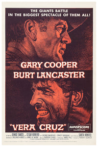 Vera Cruz 1954 - Charles Bronson - US - Classic Movie Poster