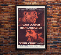 Vera Cruz 1954 - Charles Bronson - US - Classic Movie Poster