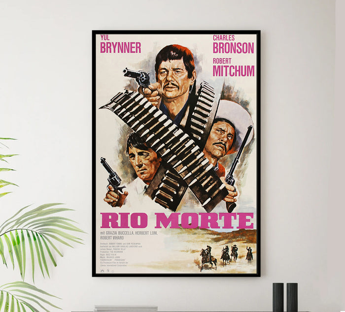 Villa Rides 1968 - Charles Bronson - Germany - Classic Movie Poster