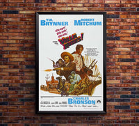 Villa Rides 1968 - Robert Mitchum - Vintage Classic Movie Poster