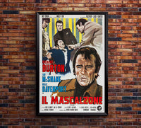 Villain 1971 - Richard Burton - Italy - Classic Movie Poster