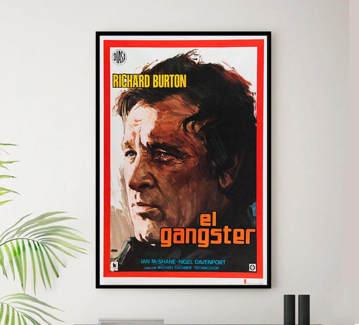 Villain 1971 - Richard Burton - Spain - Classic Movie Poster