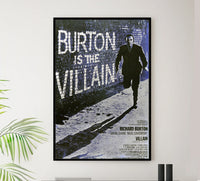 Villain 1971 - Richard Burton - UK - Classic Movie Poster