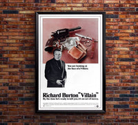 Villain 1971 - Richard Burton - US - Classic Movie Poster