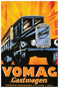 Vomac - Vintage Automobile Racing Poster