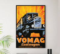 Vomac - Vintage Automobile Racing Poster