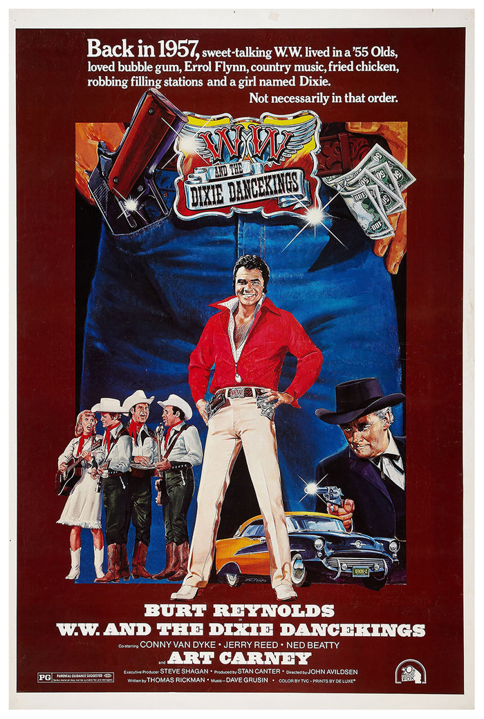 W.W. and the Dixie Dancekings 1975 - Classic Movie Poster
