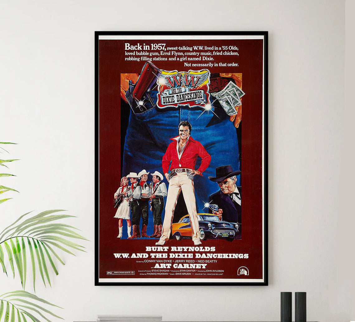W.W. and the Dixie Dancekings 1975 - Classic Movie Poster