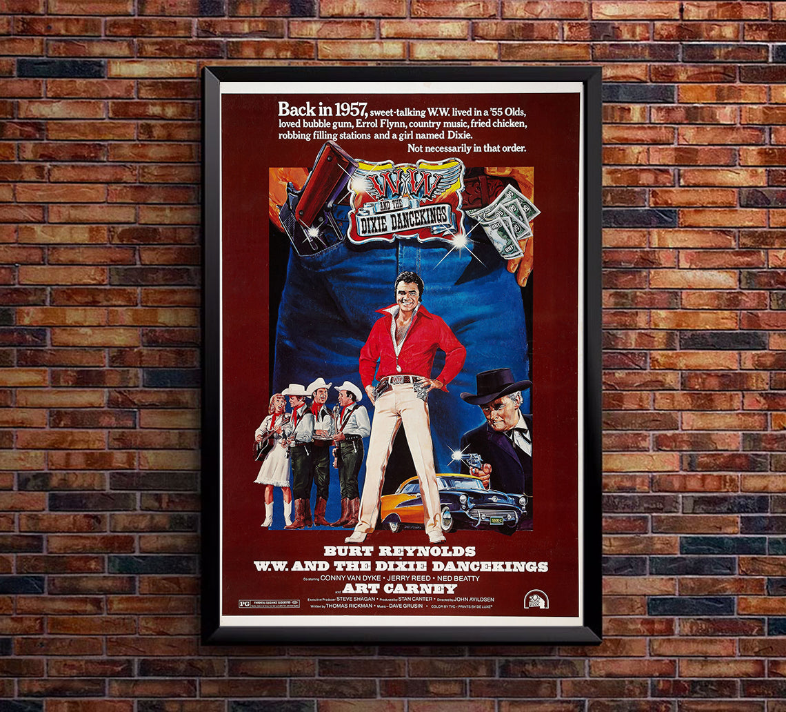 W.W. and the Dixie Dancekings 1975 - Classic Movie Poster