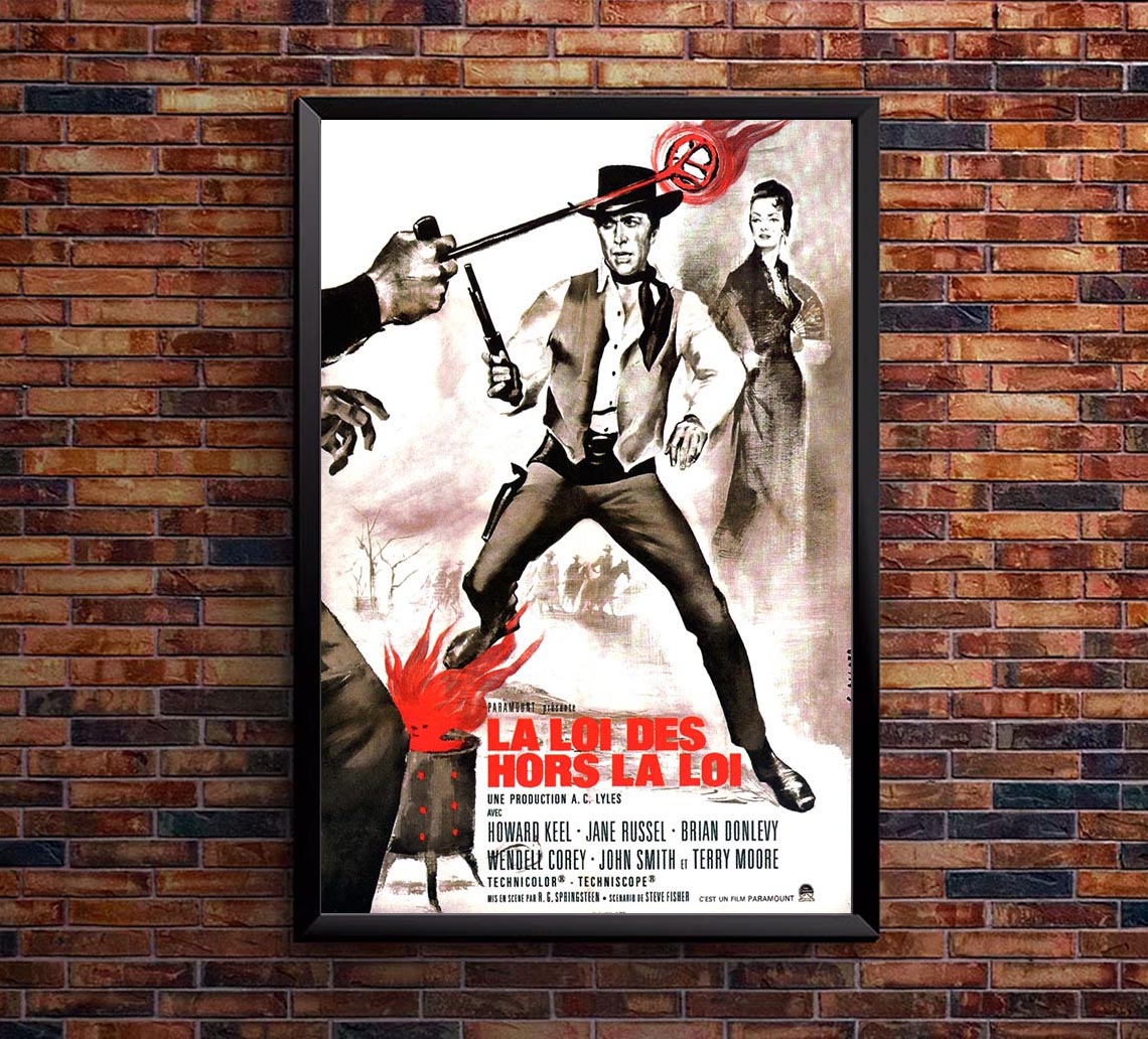 Waco 1966 - French - Vintage Classic Movie Poster