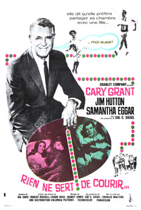 Walk Don't Run 1966 - Cary Grant - France - Classic Movie Poster