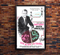 Walk Don't Run 1966 - Cary Grant - France - Classic Movie Poster