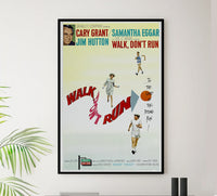 Walk Don't Run 1966 - Cary Grant - US - Classic Movie Poster