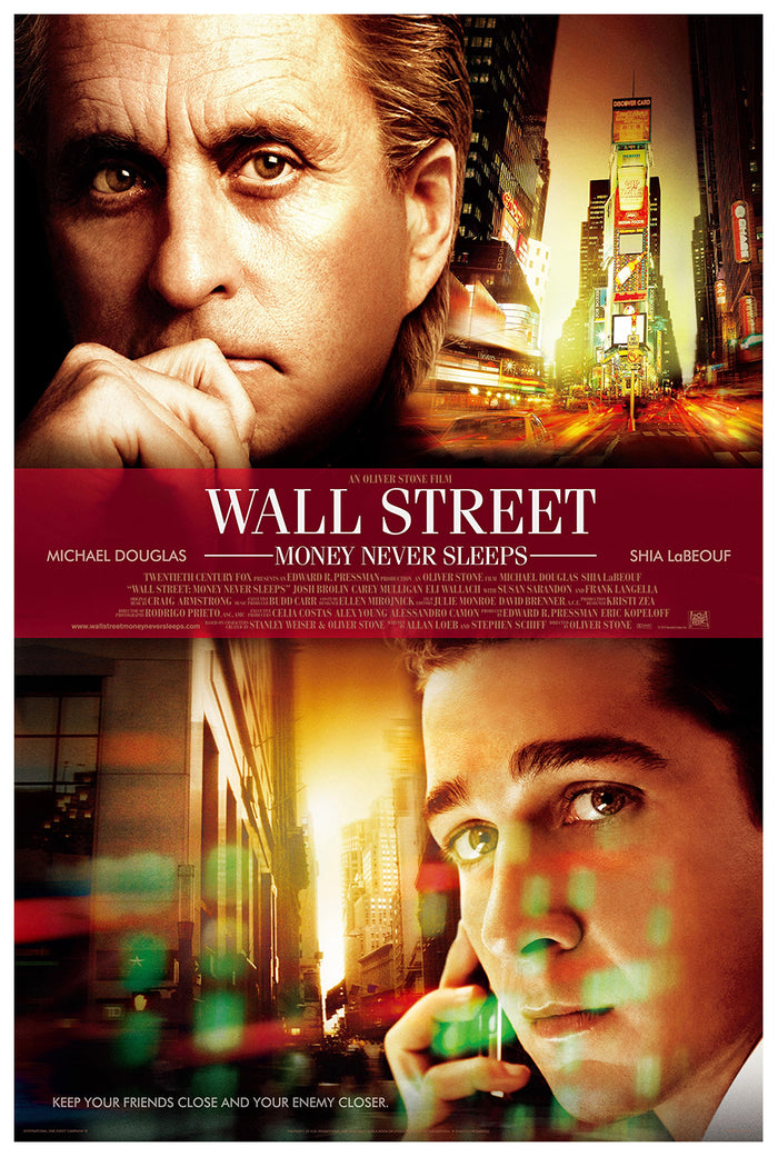 Wall Street Money Never Sleeps 2010 - Michael Douglas - US 2 - Classic Movie Poster