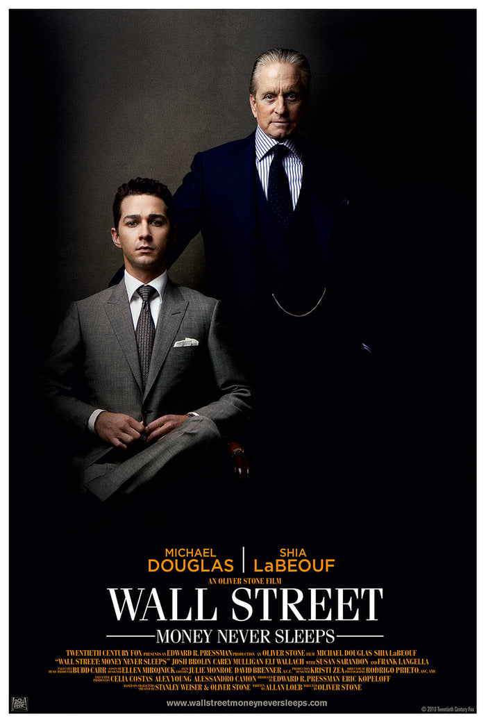 Wall Street Money Never Sleeps 2010 - Michael Douglas - US  - Classic Movie Poster