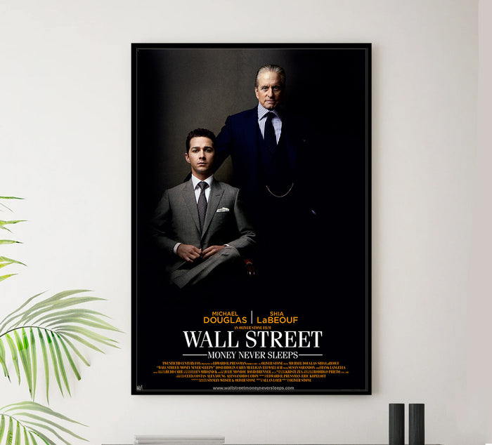 Wall Street Money Never Sleeps 2010 - Michael Douglas - US  - Classic Movie Poster