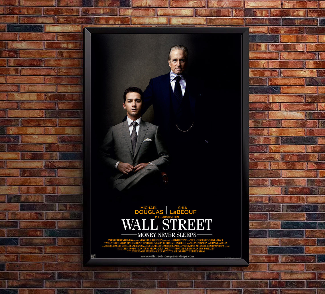 Wall Street Money Never Sleeps 2010 - Michael Douglas - US  - Classic Movie Poster