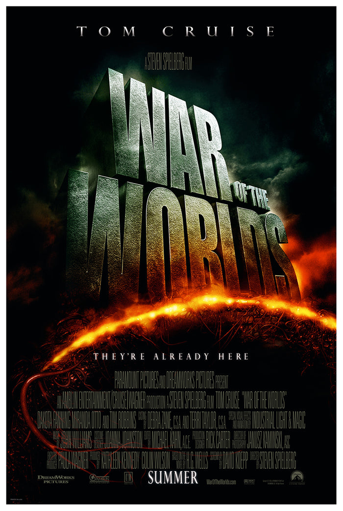 War of the Worlds 2005 v1 - Classic Movie Poster