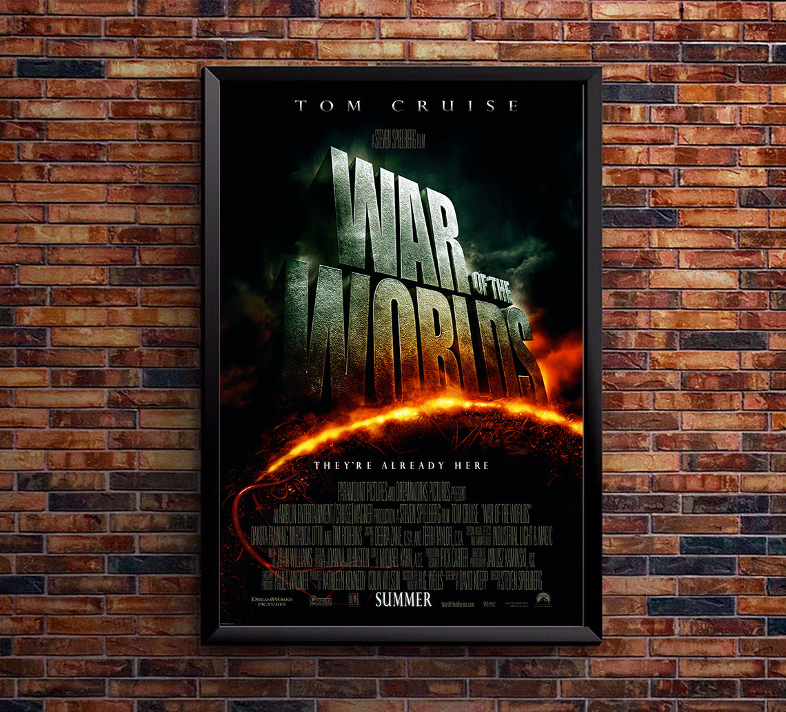 War of the Worlds 2005 v1 - Classic Movie Poster