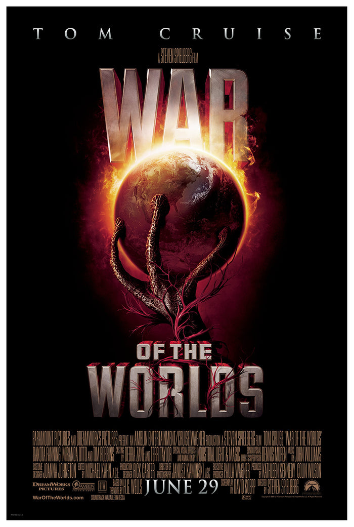 War of the Worlds 2005 v2 - Classic Movie Poster