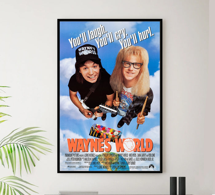Wayne's World 1992 - Classic Movie Poster