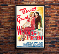 Wedding Present 1936 - Cary Grant - US - Classic Movie Poster