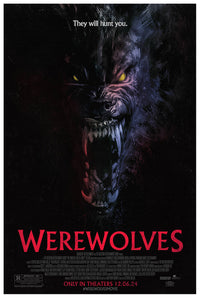 Werewolves 2024 - Classic Movie Poster