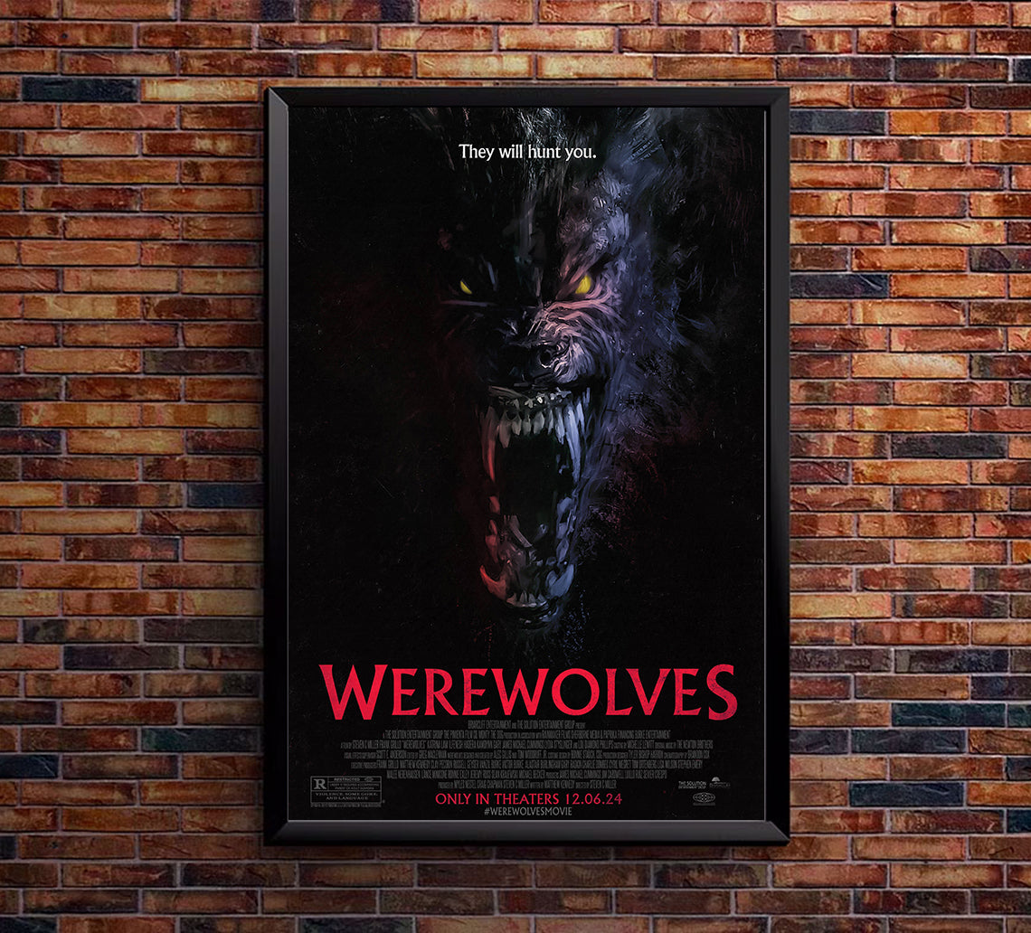 Werewolves 2024 - Classic Movie Poster