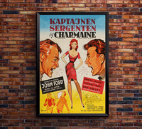 What Price Glory 1952 - James Cagney - Denmark - Classic Movie Poster