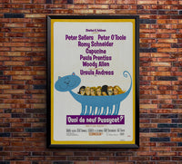What's New, Pussycat 1965 - Richard Burton - France - Classic Movie Poster