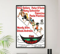 What's New, Pussycat 1965 - Richard Burton - Italy - Classic Movie Poster