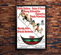 What's New, Pussycat 1965 - Richard Burton - Italy - Classic Movie Poster