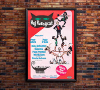 What's New, Pussycat 1965 - Richard Burton - Sweden - Classic Movie Poster