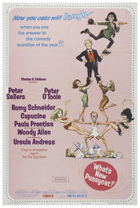 What's New, Pussycat 1965 - Richard Burton - US 2 - Classic Movie Poster