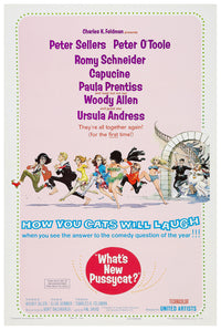 What's New, Pussycat 1965 - Richard Burton - US - Classic Movie Poster