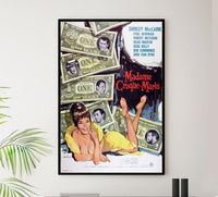 What a Way to Go! 1964 - French - Robert Mitchum - Vintage Classic Movie Poster