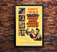 When Hell Broke Loose 1958 - Charles Bronson - US - Classic Movie Poster