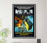 Where Eagles Dare 1968 - Richard Burton - US - Classic Movie Poster